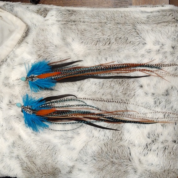 Jewelry - Handmade Feather Earrings